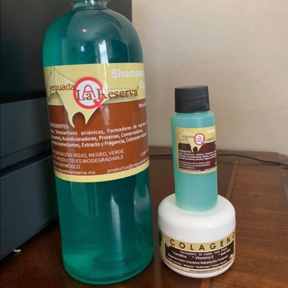 Yeguada kit with colágeno and travel size